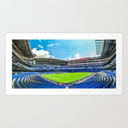  Santiago Bernabéu Stadium - Panorama Art Print