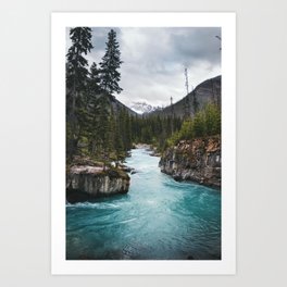 Marble Canyon, British Columbia Art Print