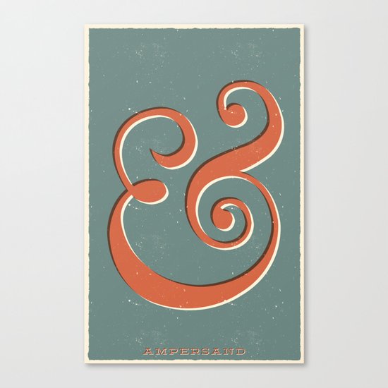 Ampersand Canvas Print