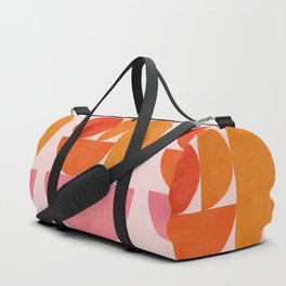 Abstraction_Geometric_Circles_Minimalism_001 Duffle Bag