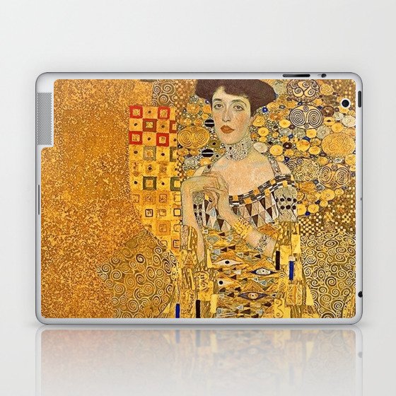  Portrait of Bloch-Bauer by Gustav Klimt Laptop & iPad Skin