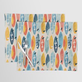 Surfboard white  Placemat
