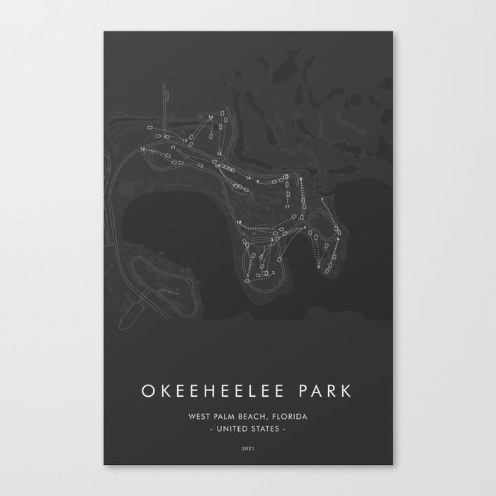 Okeeheelee Park - West Palm Beach, FL Canvas Print