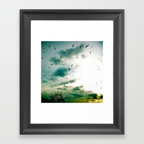 Descendants of Icarus Framed Art Print