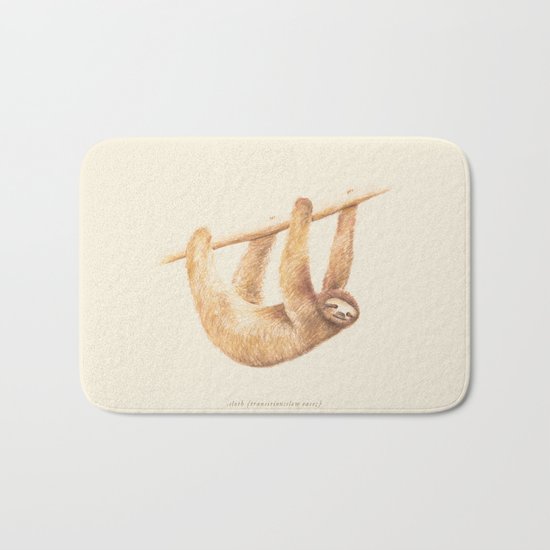 Css Animal: Sloth Bath Mat