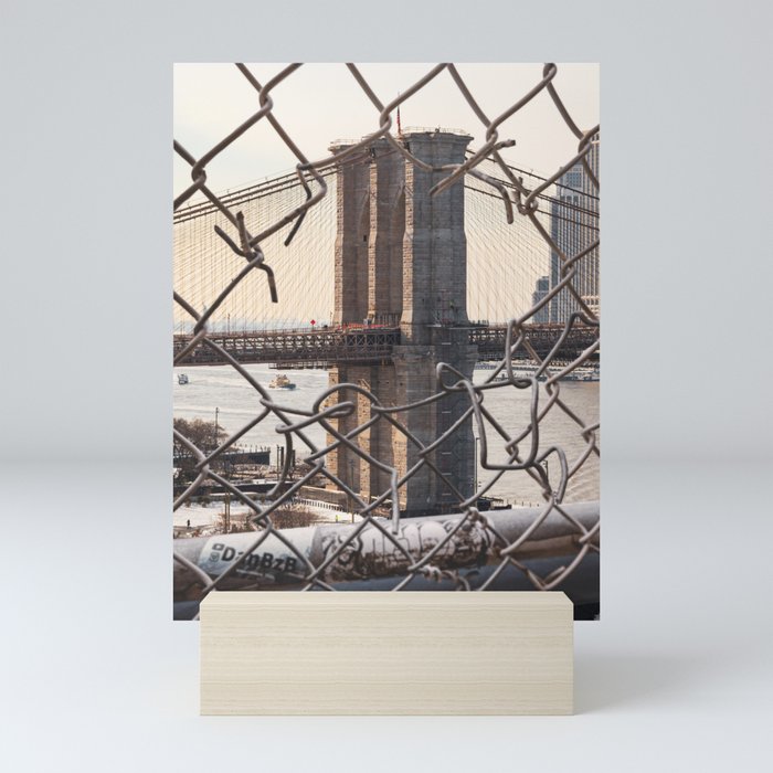 Brooklyn Bridge New York Mini Art Print