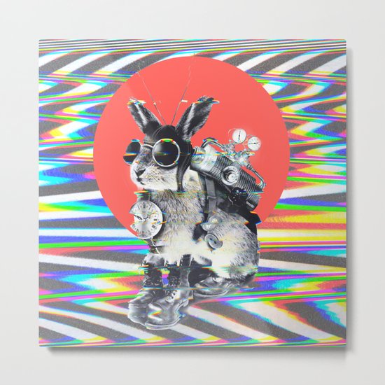 Time Traveller Metal Print