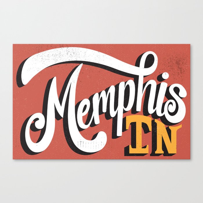 Memphis, Tennessee Canvas Print