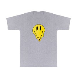 Smiley Melting (Yellow) T Shirt