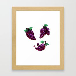 Grapes Framed Art Print