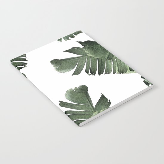 Banana Leaf Frenzy #society6 Notebook