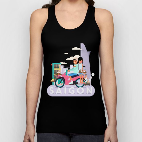 SAIGON Unisex Tank Top