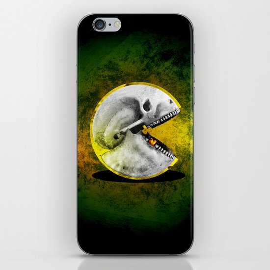 Skull Pacman iPhone & iPod Skin