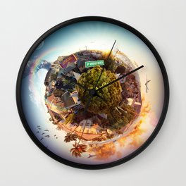 Planet Kaimuki Wall Clock