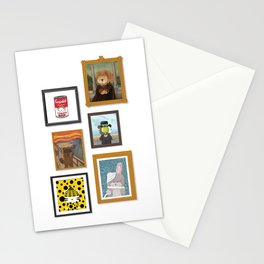 Famous Art Parody Paintings Gallery Stationery Cards