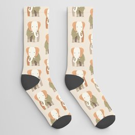Whimsical Elephant Socks