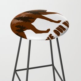 Climate Change Environmental Protection Wolf Bar Stool