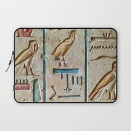 Ancient Egyptian Hieroglyphics Laptop Sleeve
