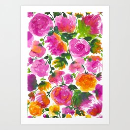 pinky bloom Art Print