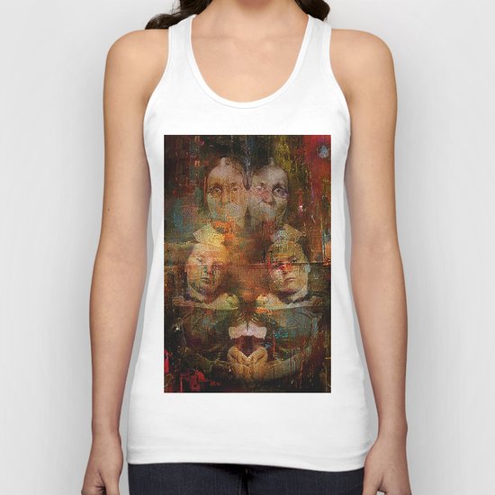 Twins intergenerational Unisex Tank Top