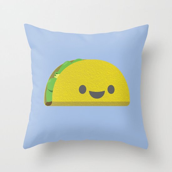 Taco! Throw Pillow