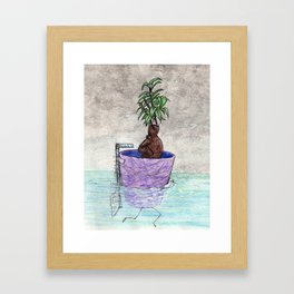 Botanical Boatman Framed Art Print