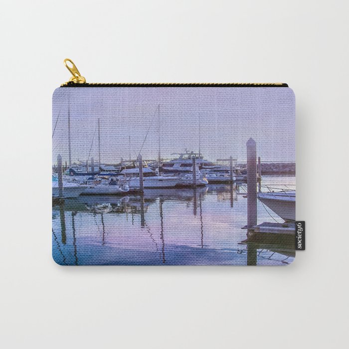 Boats in Port Carry-All Pouch