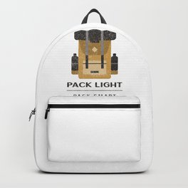 Pack Light Pack Smart - Ultralight Camping Backpack | Adventure, Backpack, Hiking, Outdoor, Ultralight, Typography, Trekking, Digital, Camping, Graphicdesign 