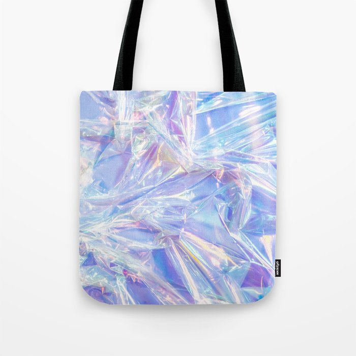 Sparkly Holographic Tote Bag