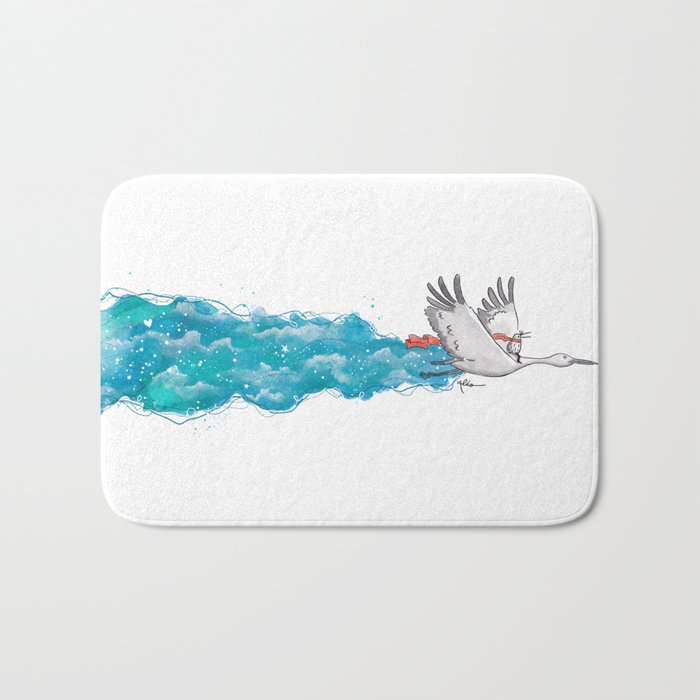 Kiwi y cisne Bath Mat