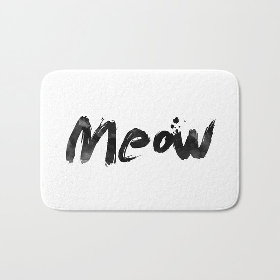 Meow Meow Meow 2 Bath Mat
