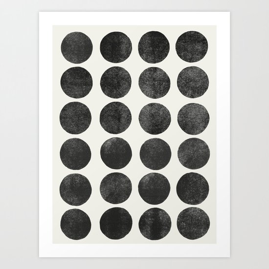 colorplay b&w Art Print