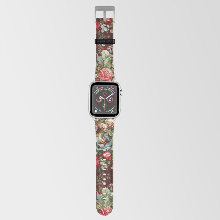 Chintz Pattern- 19th Century Floral Textile Pattern Apple Watch Band