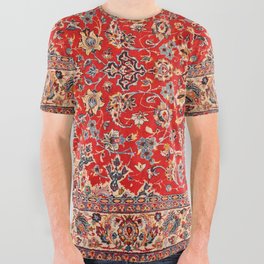Antique Persian Carpet All Over Graphic Tee