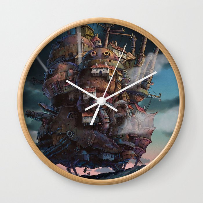 Moving Castle Wall Clock