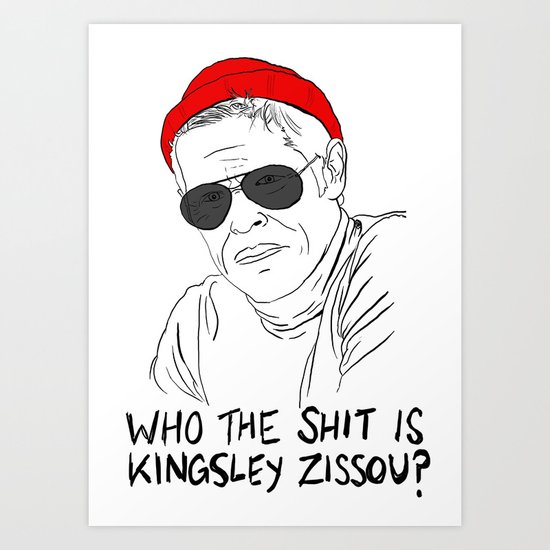 The Life Aquatic - Klaus Art Print
