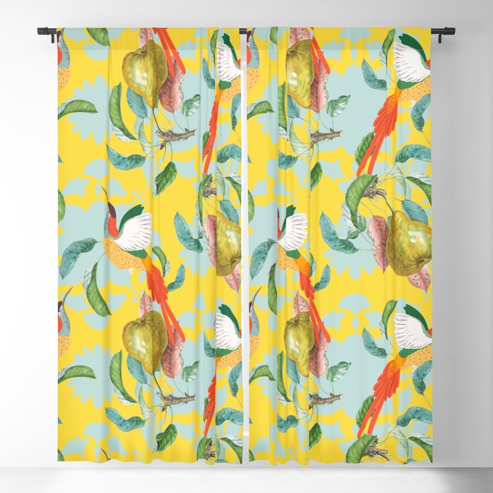 Tropical mindset Blackout Curtain