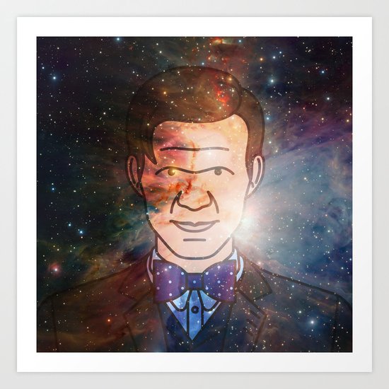 Basically... Run. Art Print
