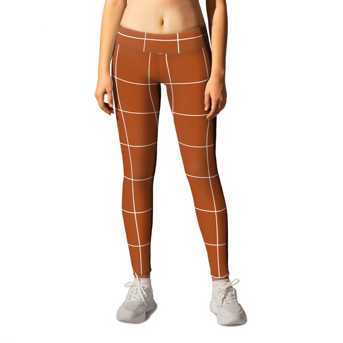 Windowpane leggings on sale