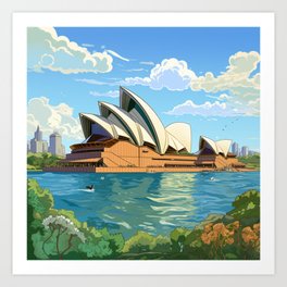Sydney, Australia Art Print