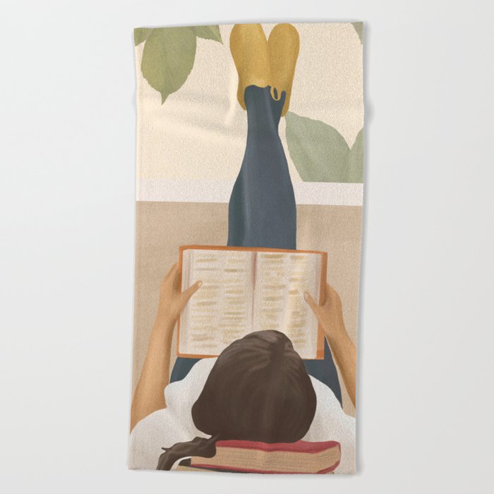 Bookworm Beach Towel