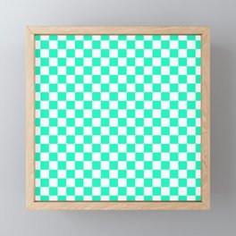 Checkers 9 Framed Mini Art Print
