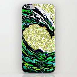 Emerald Wave iPhone Skin
