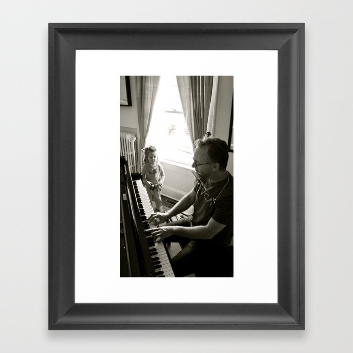 Piano Man Framed Art Print