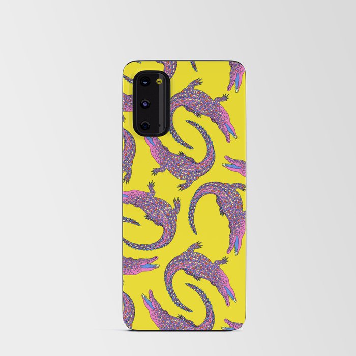 Crocodiles (Pop Art Palette) Android Card Case