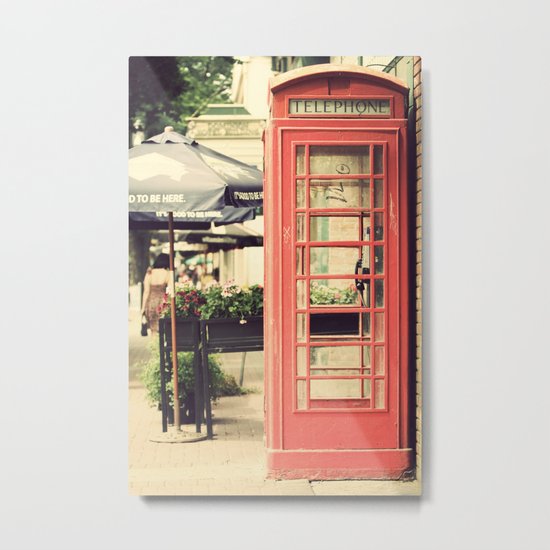 London calling ... Metal Print