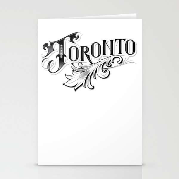 Toronto Love Stationery Cards By Edissonart Society6