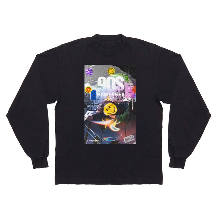 90s - Poster #1 -  Collection CreativeArt  Long Sleeve T Shirt