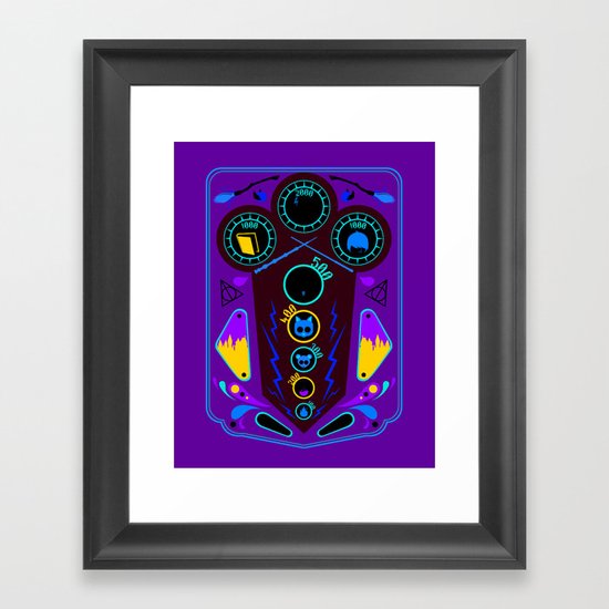Pinball Wizard Framed Art Print