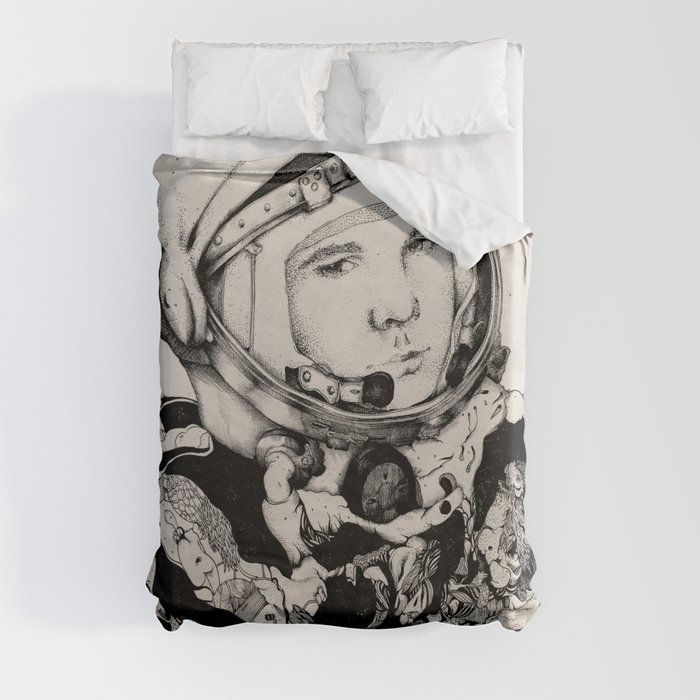 From Gagarin's Point Of View  Duvet Cover